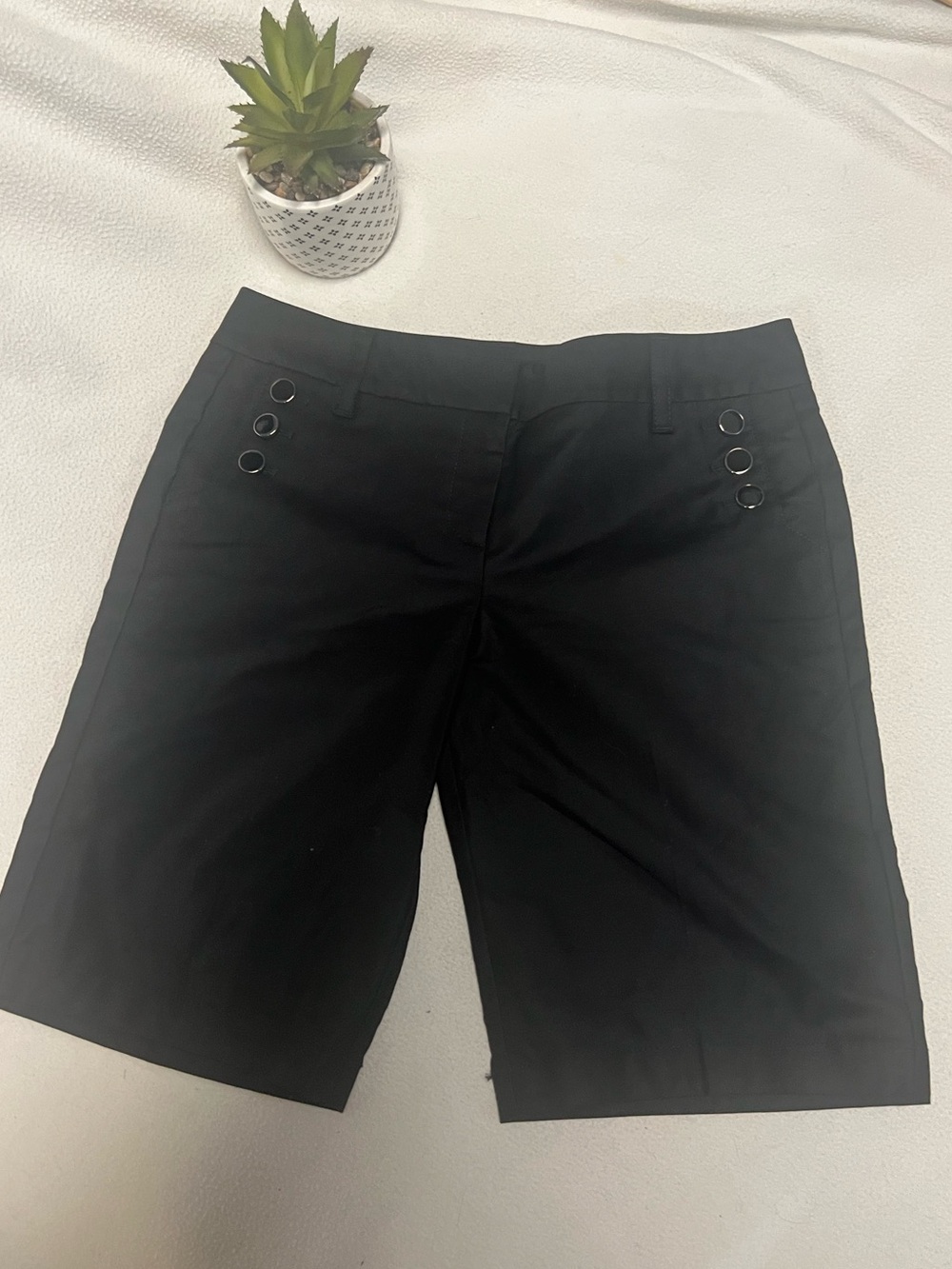 NWT Ann Taylor Black Women's Bermuda Shorts